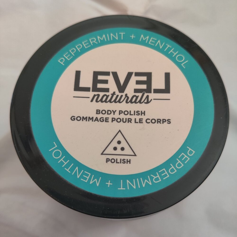 Level Naturals - Body Polish Peppermint + Menthol - 16 oz.
